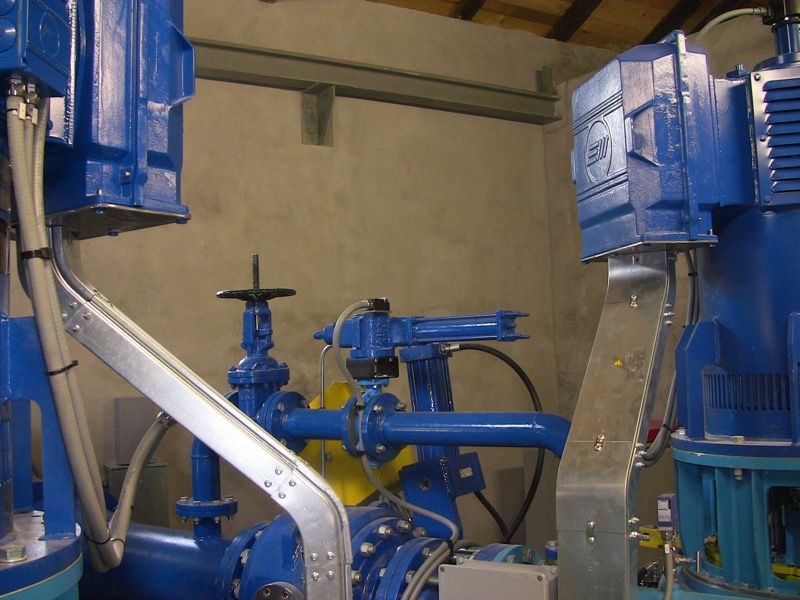 impianto centrale idroelettrica