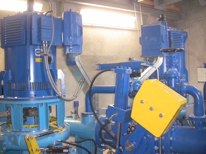 impianto centrale idroelettrica